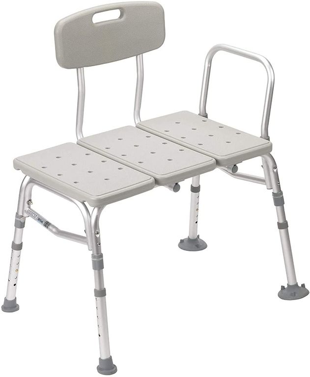 Wheel It Forward Drive Medical Plastic Tub Transfer Bench with